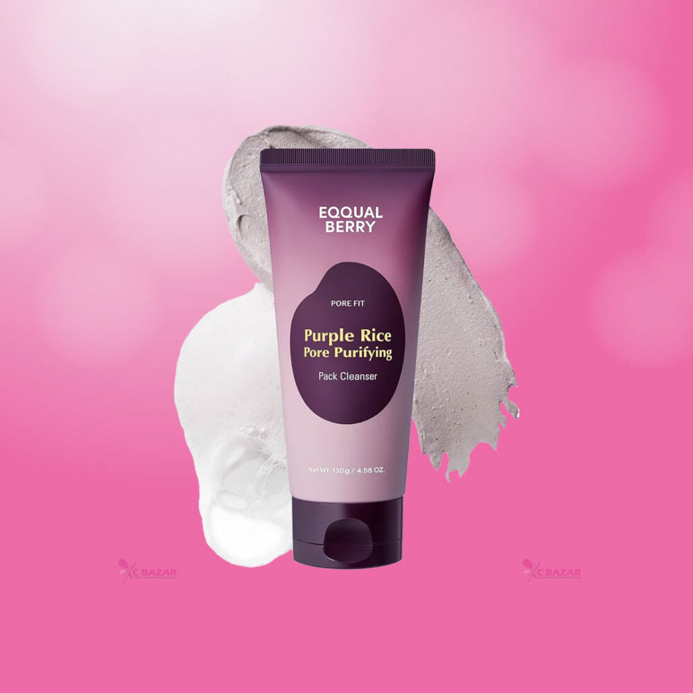 Eqqualberry Purple Rice Foaming Cleanser