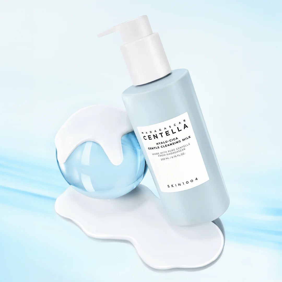 Skin1004 غسول كريمي حليبي بالهيالورونيك والسيكا