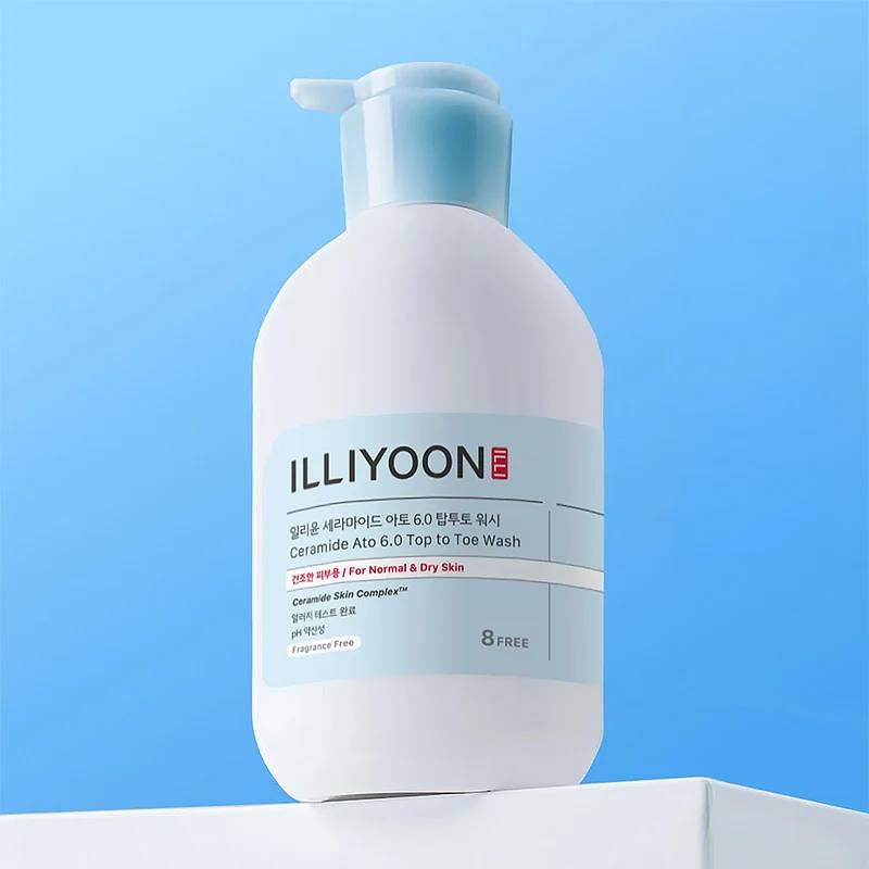 ILLIYOON Ceramide Ato 6.0 غسول الجسم والشعر