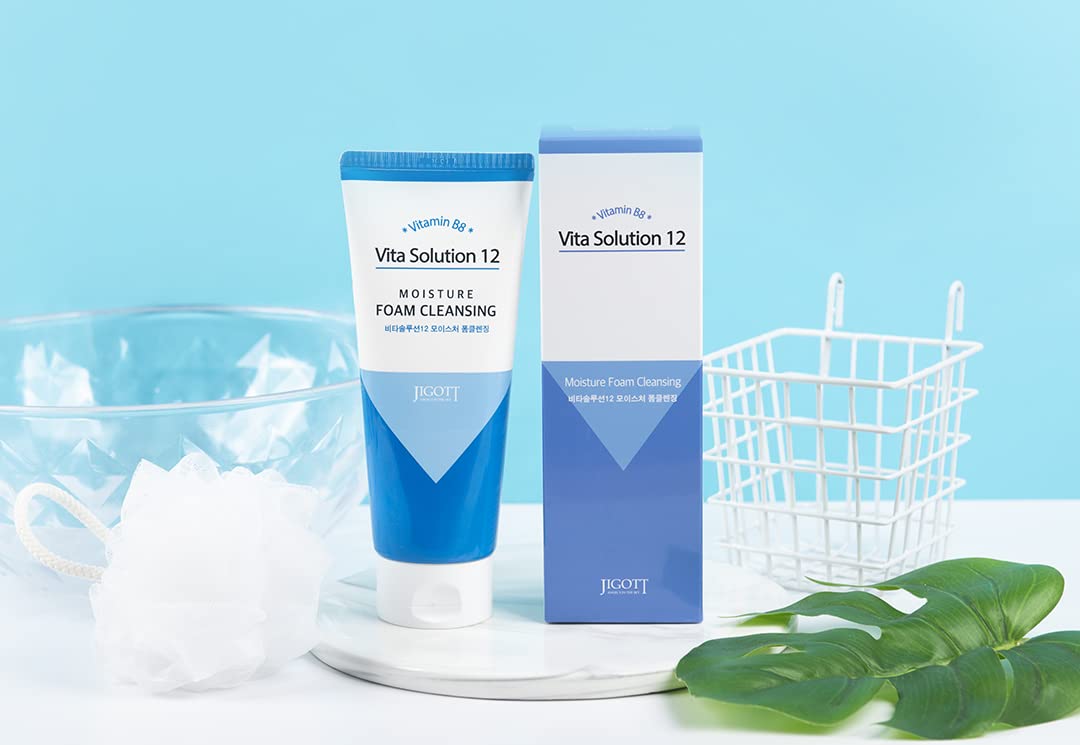 Jigott Hyaluronic Acid Moisturizing Foam Cleanser