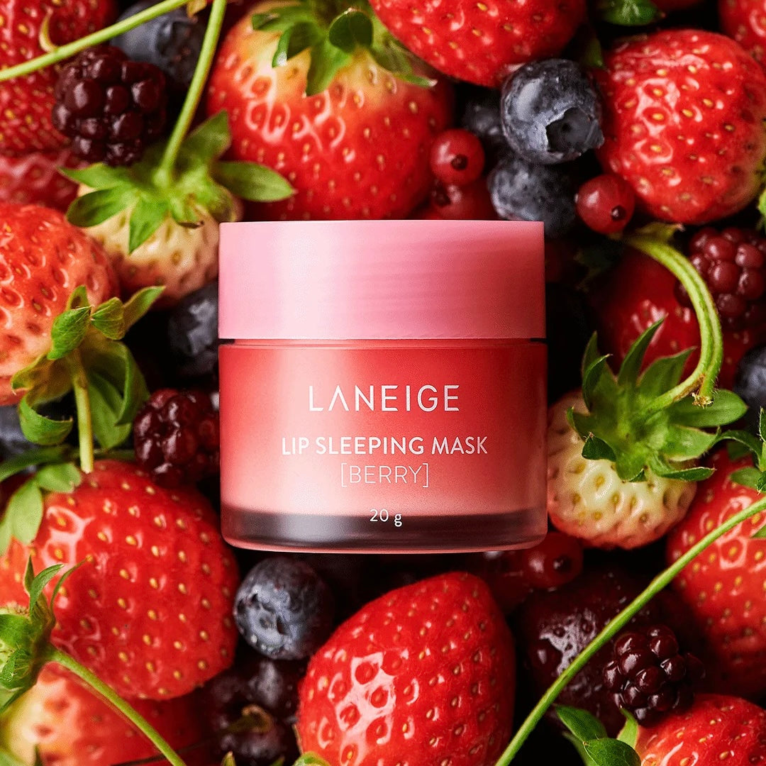 ماسك شفاه الليلي بالتوت من لانيج Laneige