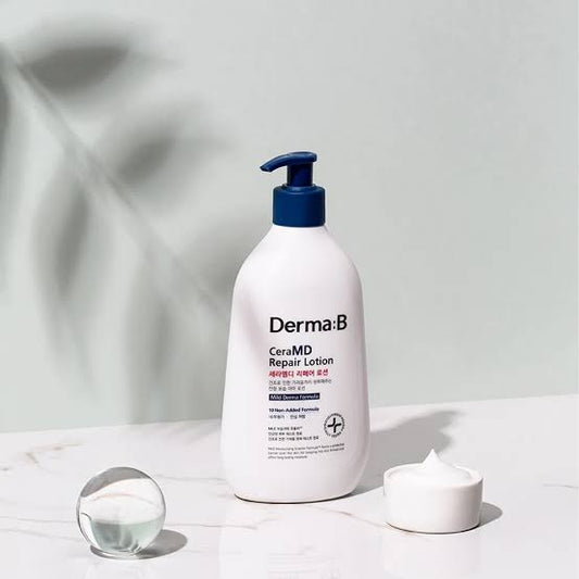 غسول بالسيراميد المهدئ للجسم من Derma B
