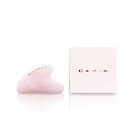 غواشا الكوارتز الوردي من The Pure Rotus Gua sha