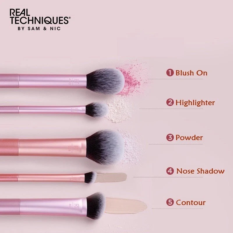 مجموعة فرش المكياج من Real Techniques