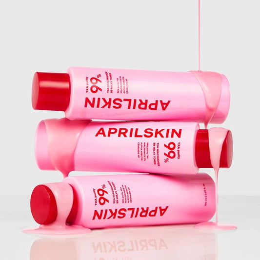تونر حليبي بالنياسيناميد 5% والترانكساميك من Aprilskin