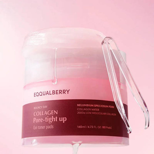 تونر بادز جل الكولاجين لشد المسام من ايكوال بيري Eqqualberry
